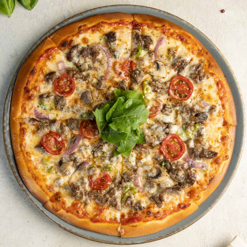 Kavurmalı Pizza